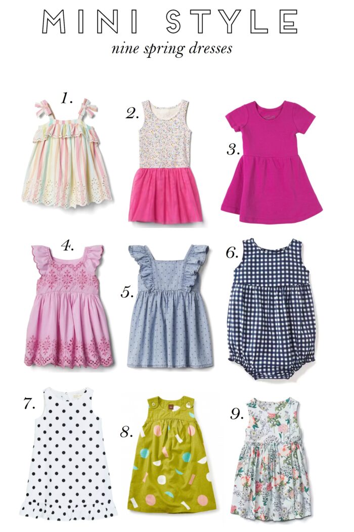Mini Style // Nine Spring Dresses